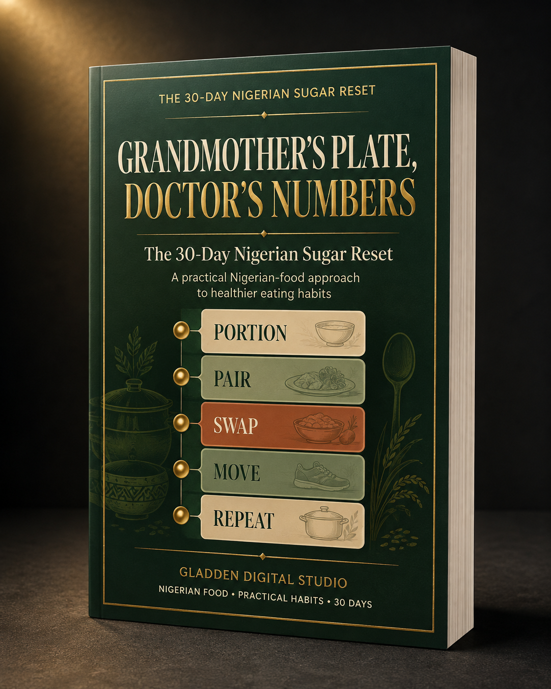 Grandmother's Plate, Doctor's Numbers — The 30-Day Nigerian Sugar Reset